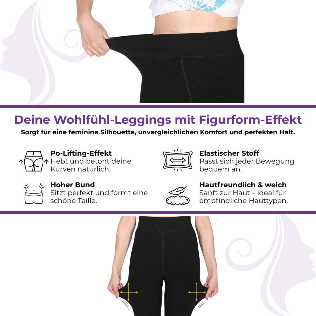 Siluetta Samt Winterleggings
